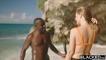 Eine Spontane Interracial Begegnung Im Urlaub Mit Großem Schwarzen Schwanz