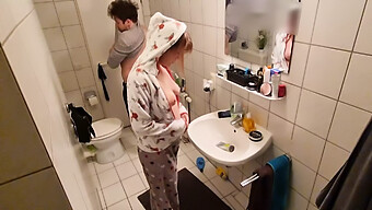 Stepsister Seduces And Gets Brutally Fucked In The Bathroom